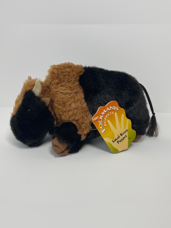 Other - Folkmanis Puppets Small Bison Puppet Plush 9”